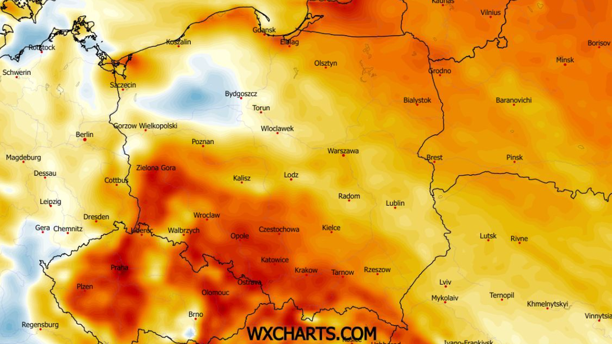 Od wtorku miejscami na zachodzie i południu temperatury zbliżą się do 20 st. C