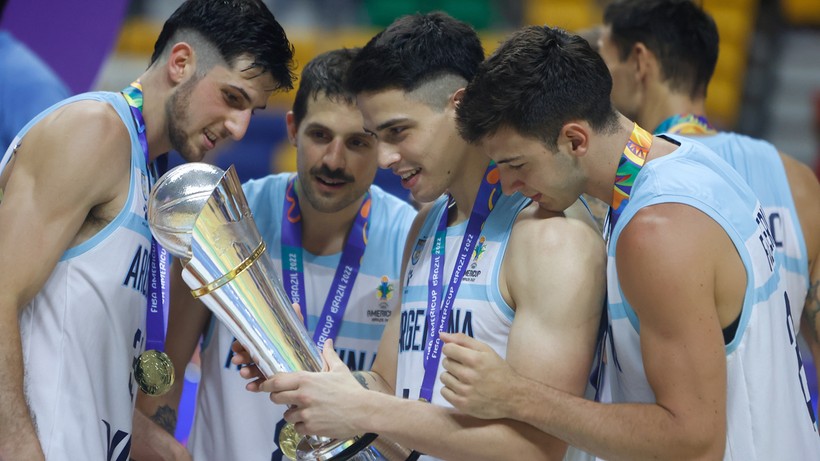 Mistrzostwa Ameryki koszykarz: Triumf Argentyny