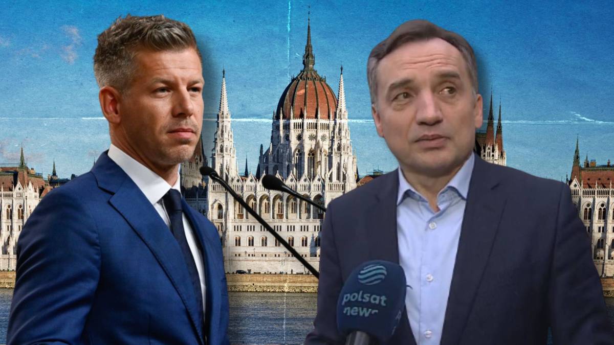 Peter Magyar with advice for Ziobra and Romanowski. "Don't buy furniture."