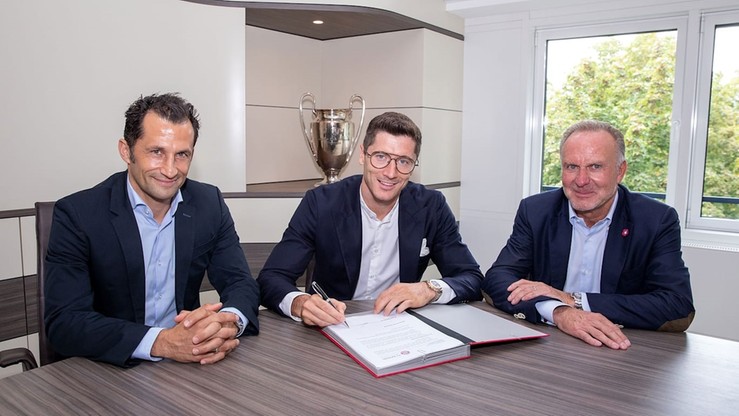 Moment przedłużenia kontraktu Roberta Lewandowskiego w Bayernie