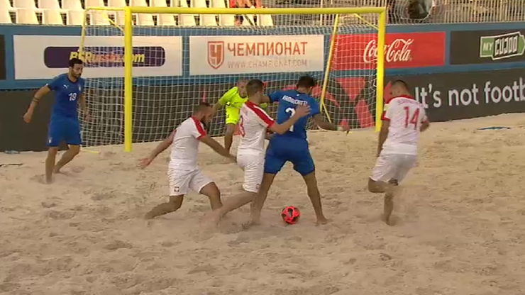 Beach Soccer: Włosi za mocni dla Polaków
