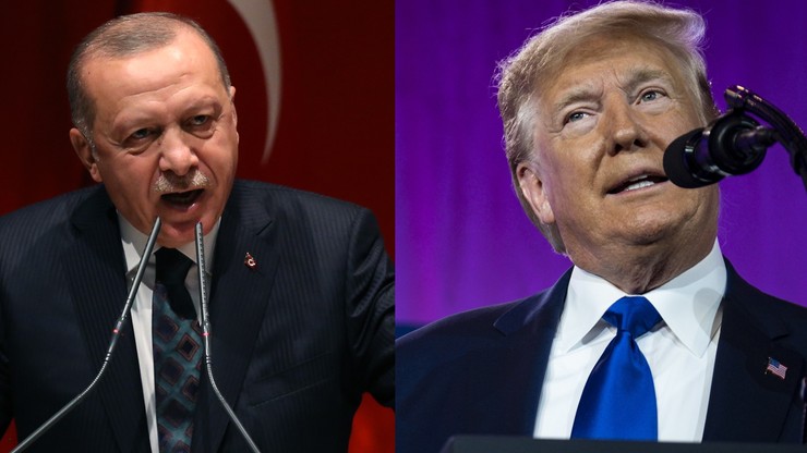Trump wezwał Erdogana, by zakończył inwazję w Syrii. "Był bardzo stanowczy"
