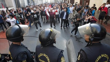 Protesty w Peru po ułaskawieniu byłego prezydenta. Doszło do starć z policją