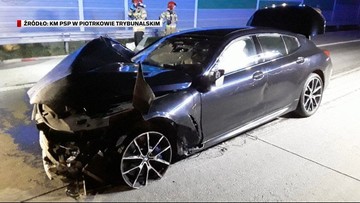 Wątpliwości wokół wypadku BMW na A1. Nowe informacje o kierowcy
