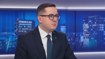 Miłosz Motyka w "Gościu Wydarzeń". Oglądaj od 19:15