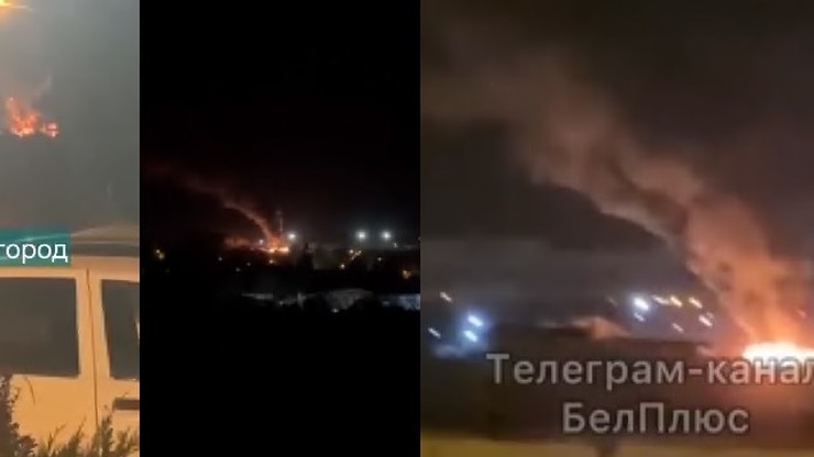 Rusia.  Explosiones en Belgorod.  Depósito de municiones fue baleado