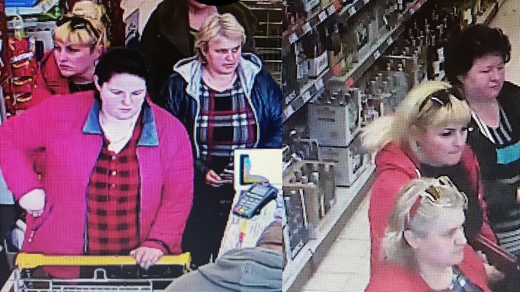 Okradały sklepy spożywcze. Policja opublikowała zdjęcia czterech poszukiwanych kobiet