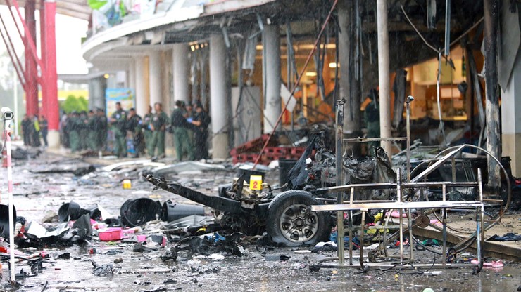 Zamach na centrum handlowe w Tajlandii. Co najmniej 56 rannych