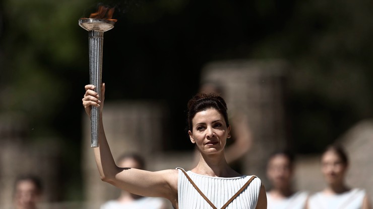 Rio: Wzniecenie ognia olimpijskiego w Grecji