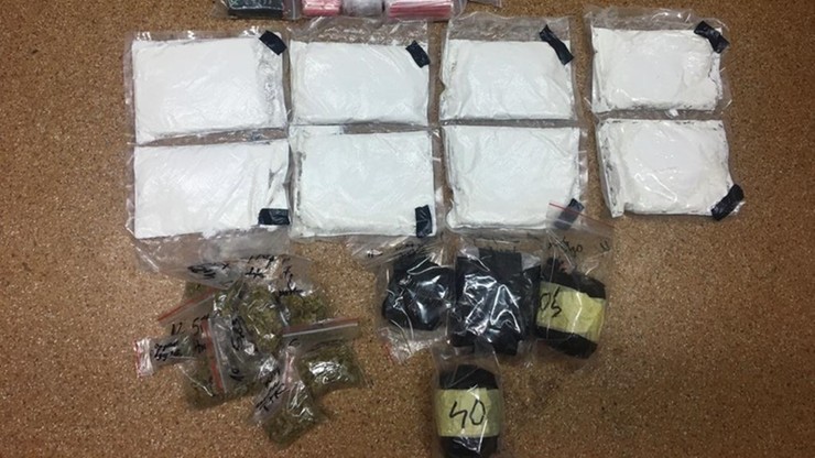34-latek aresztowany za posiadanie ponad 2 kg amfetaminy