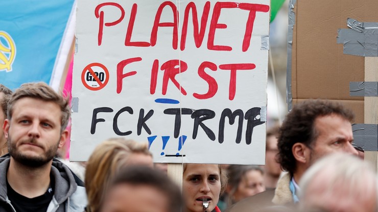 "Idźcie do diabła". Tysiące antyglobalistów protestowało przeciwko szczytowi G20