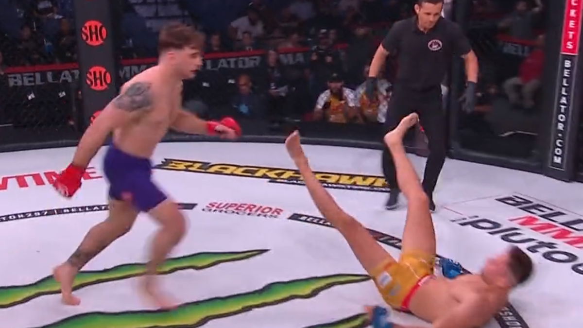 Kamil Oniszczuk bez szans na gali Bellator 297! Brutalny nokaut (WIDEO)