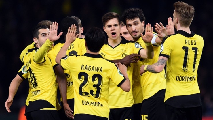 Puchar Niemiec: Borussia Dortmund wygrała 3:0 i awansowała do finału