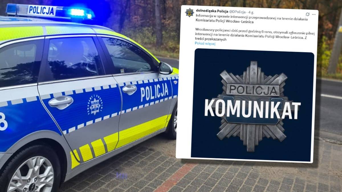 71-latek zmarł po interwencji. Policja wydała oświadczenie