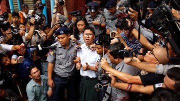 UE wzywa Mjanmę do uwolnienia dziennikarzy agencji Reutera skazanych na siedem lat więzienia