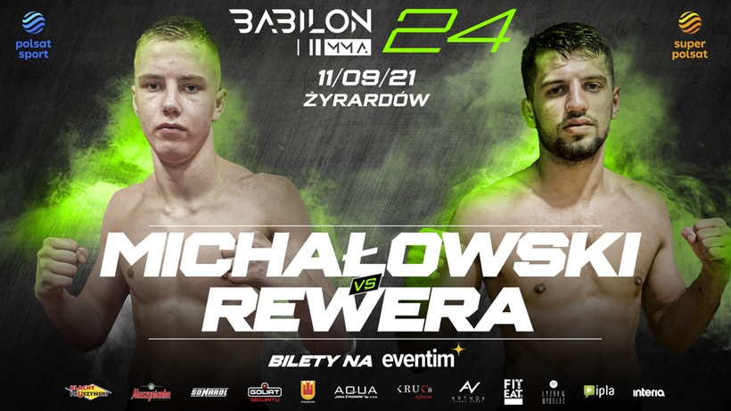 Babilon MMA 24: Kacper Michałowski zmierzy się z debiutantem