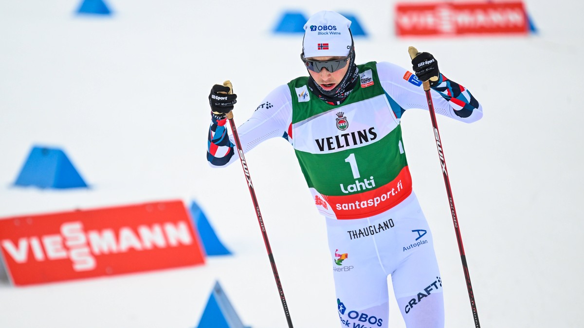 Utytułowany kombinator norweski wygrał bieg narciarski na... platformie wiertniczej!