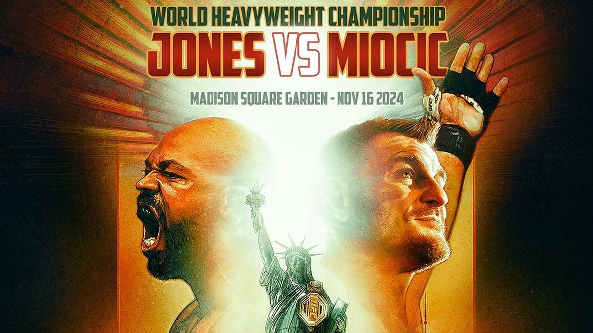 UFC 309: Jones - Miocic. Tybura - Diniz. Karta walk. Kto walczy?