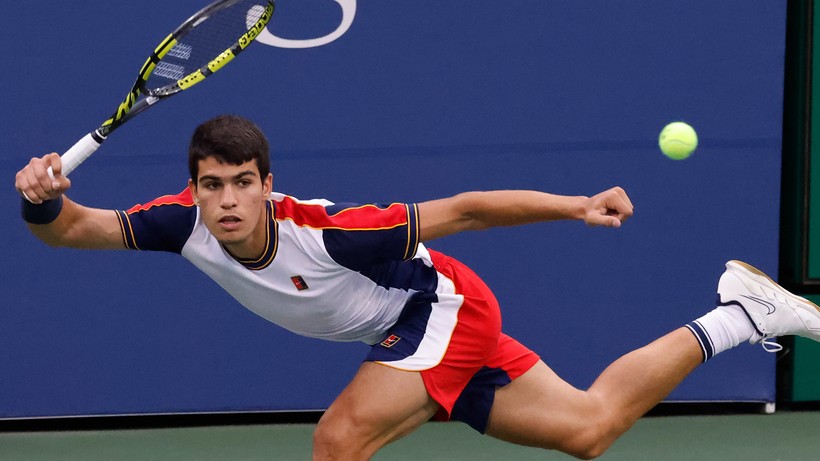 US Open: 18-letni Carlos Alcaraz najmłodszym ćwierćfinalistą od 1988 roku