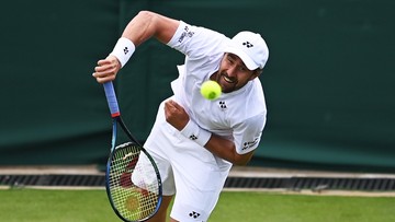 Wimbledon: Reprezentant gospodarzy odpadł z turnieju