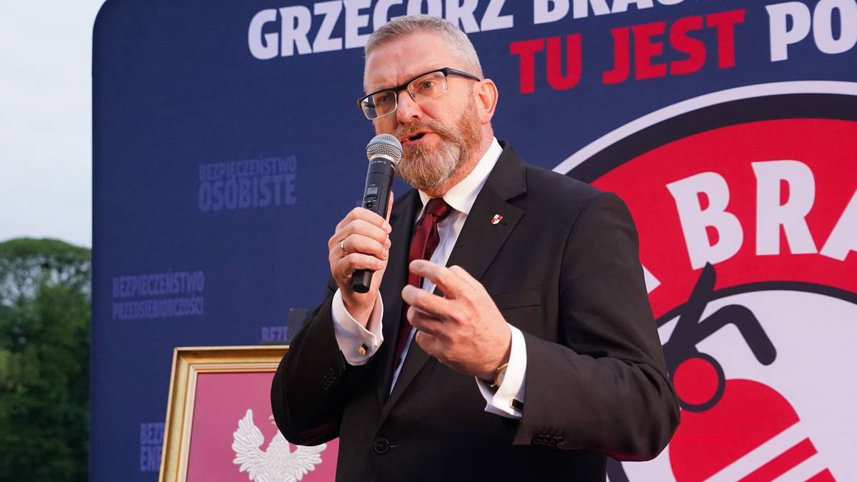Komunikat prokuratury ws. Grzegorza Brauna. "Skierowano akt oskarżenia"