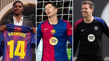 Rashford zadebiutował, Lewandowski pomógł, Szczęsny nie zawiódł. Barcelona zwyciężyła
