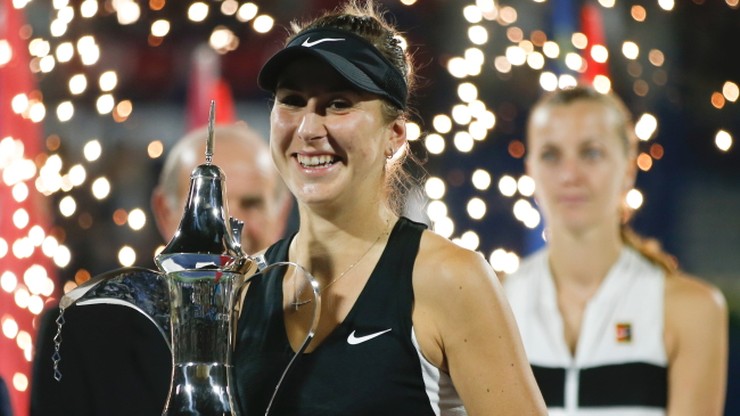 WTA w Dubaju: Trzeci tytuł Bencic
