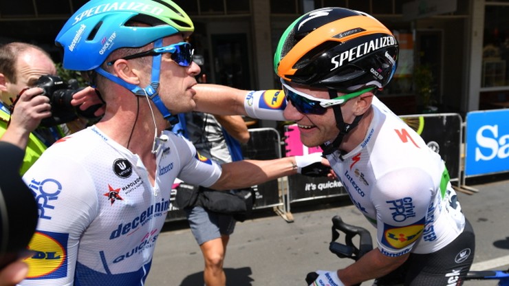 Tour Down Under: Bennett wygrał pierwszy etap, Polacy w peletonie