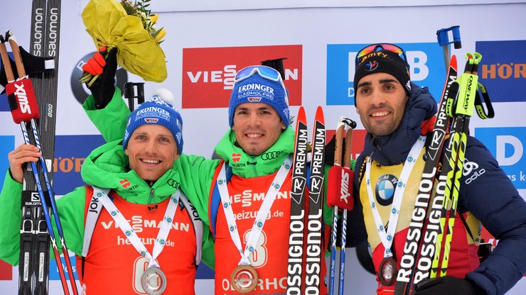 PŚ w biathlonie: Niemiecki dublet w Oberhofie