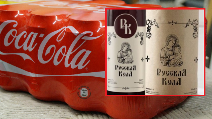 "To będzie produkt z narodową specyfiką". "Rosyjska Coca-cola" z... Matką Boską
