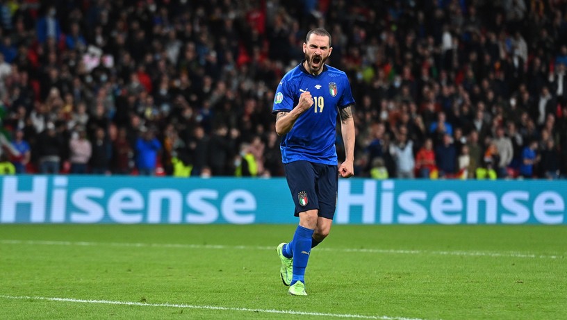 Euro 2020: Włochy - Anglia 1:1. Gol Leonardo Bonucciego