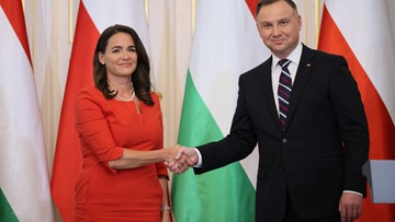 Prezydent Węgier w Polsce. "Znak, że przyjaźń będzie kontynuowana"