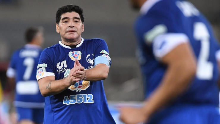 Maradona starł się z Veronem. Podczas Meczu dla Pokoju