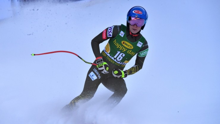 Alpejski PŚ: Shiffrin po ponad dwóch latach znów wygrała zjazd