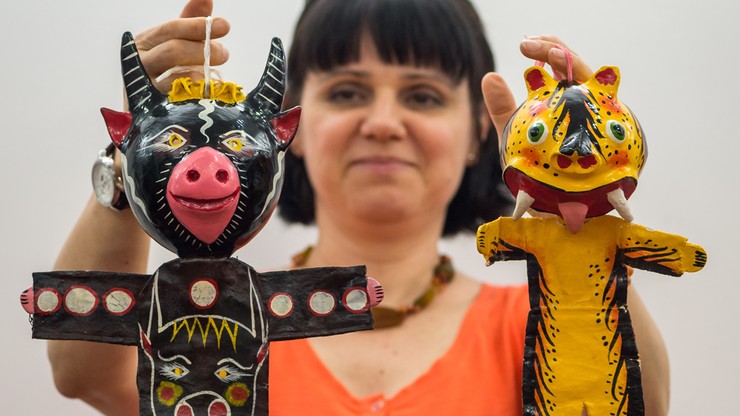 Z Madagaskaru, Kuby, Peru, Japonii, Meksyku - "Zabawki w kulturach świata", wystawa w Toruniu
