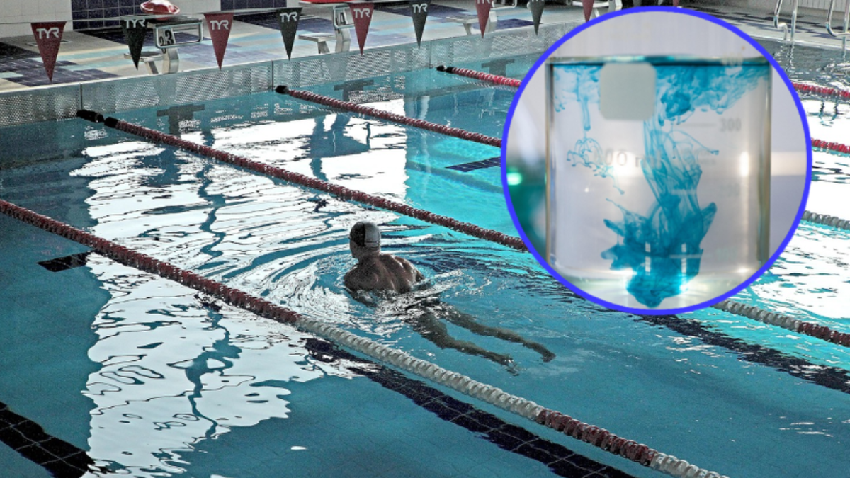 Na basenie pojawiła się chmura toksycznego dymu. Ewakuowano niemal 50 osób