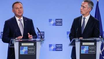 Duda poinformował w NATO o rozmowach z Amerykanami ws. obecności wojskowej