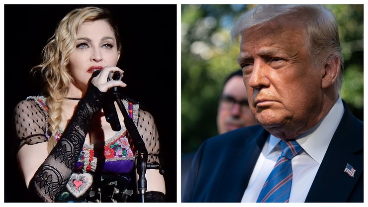 Madonna i Trump ocenzurowani. "Fałszywe informacje o koronawirusie"