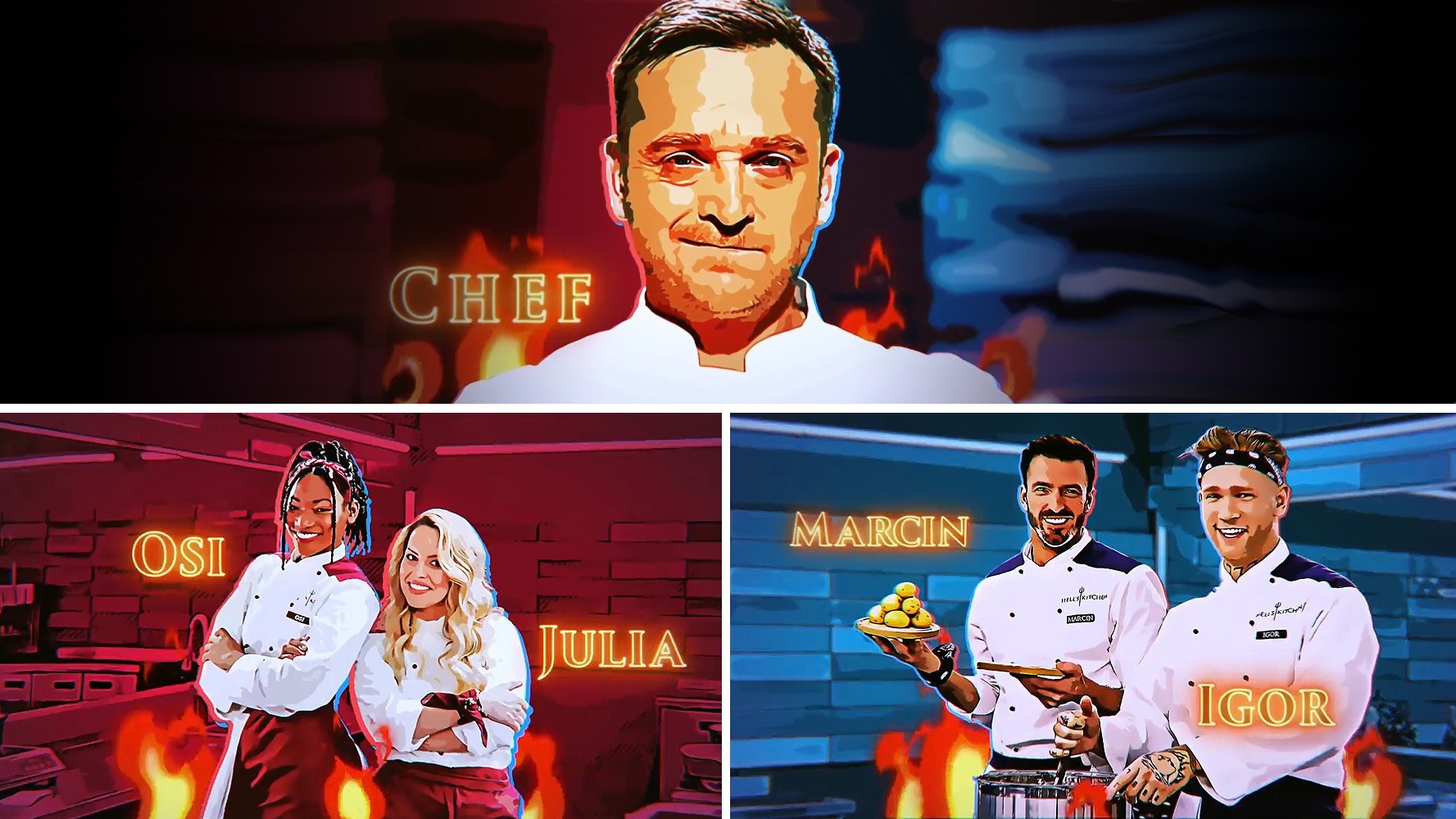 „Hell’s Kitchen” Czołówka 7. edycji programu Polsatu Polsat.pl