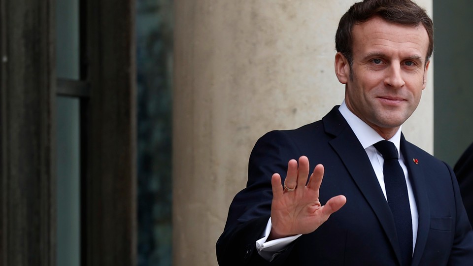 Prezydent Francji Emmanuel Macron