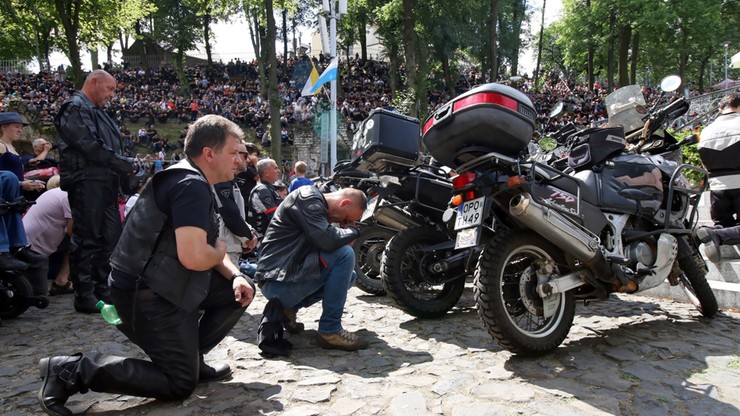 Tysiące pielgrzymów na motocyklach odwiedziło Górę św. Anny