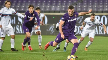 Fiorentina lepsza od Sampdorii! 90 minut Drągowskiego (WIDEO)