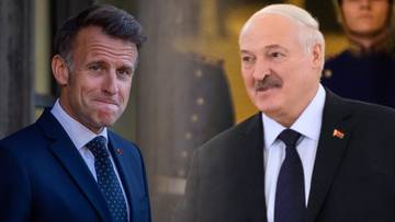 Pierwsza taka rozmowa od lat. Macron rozmawiał z Łukaszenką