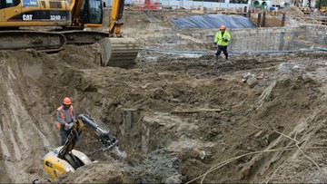 Na budowie II linii metra na Woli odkryto ludzkie szczątki