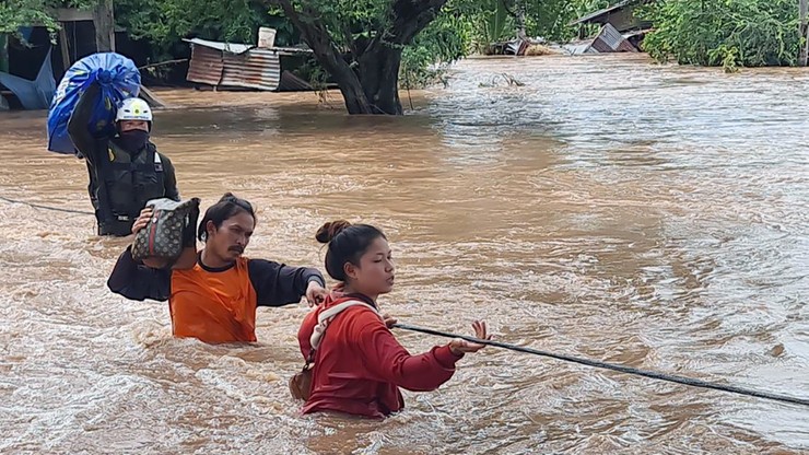 Ogromne powodzie w Tajlandii. Monsunowe deszcze mogą jeszcze pogorszyć sytuację