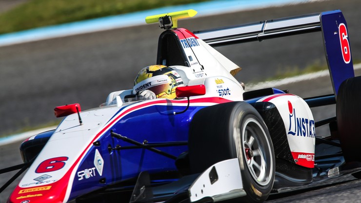 Artur Janosz narzuca tempo podczas testów GP3 w Estoril