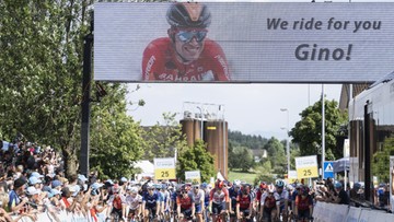 Oddali hołd tragicznie zmarłemu kolarzowi. "Jesteśmy zrozpaczeni"