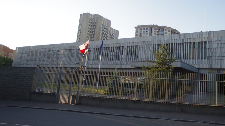 Wojna w Ukrainie. Polska ambasada w Moskwie ma zablokowany rachunek bankowy