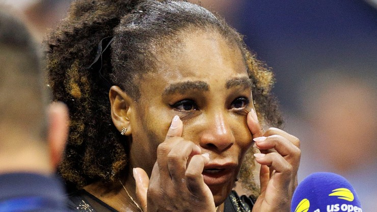 Serena Williams we łzach. Legenda pożegnała się z US Open