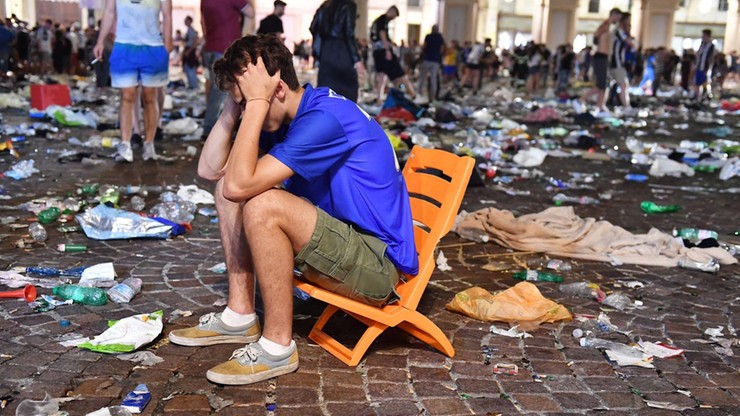 Około 600 rannych w strefie kibica w Turynie
